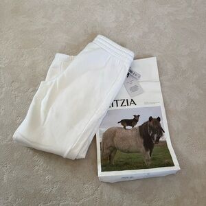 Aritzia Women's White Track Pants